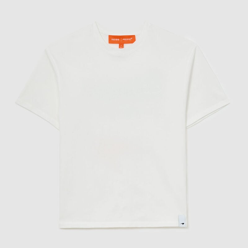 MCL LS MENS STIRLING PRINTED TEE - White