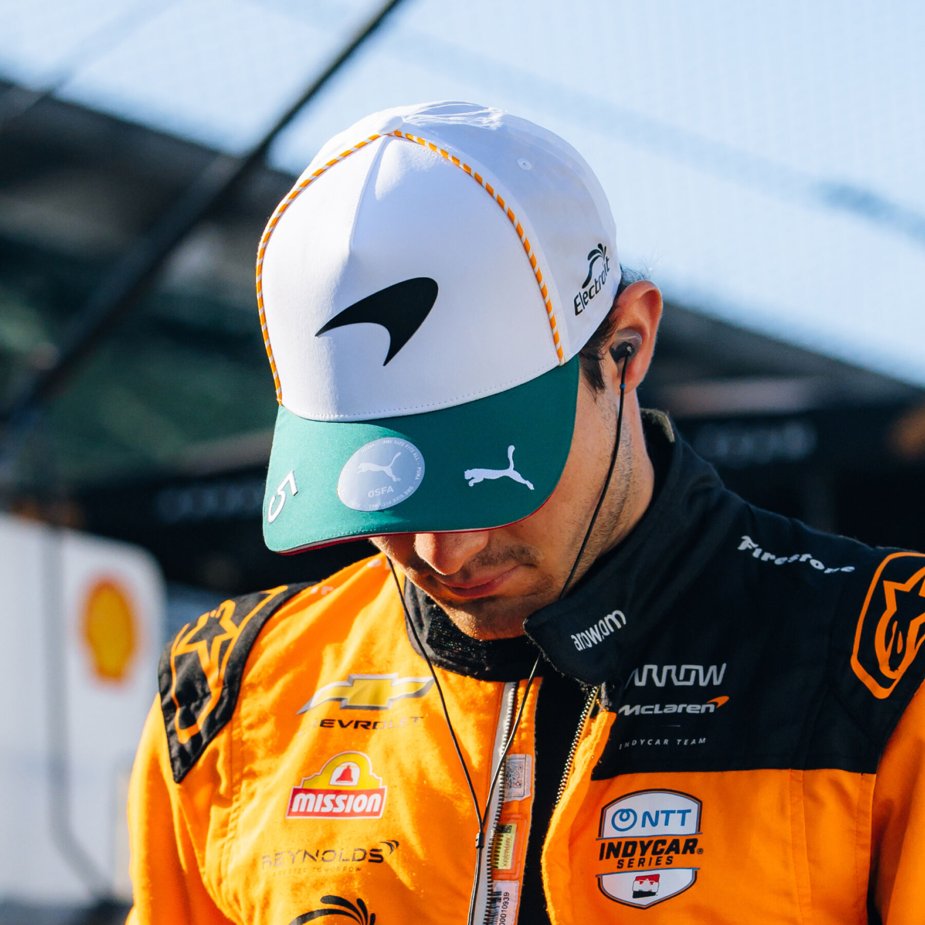 Indy 500 Pato O'Ward Cap white | McLaren Racing | Official Store
