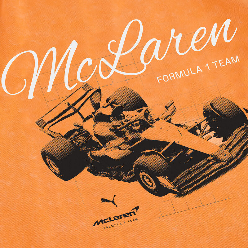 ML LS Graphic Tee 2 - Papaya