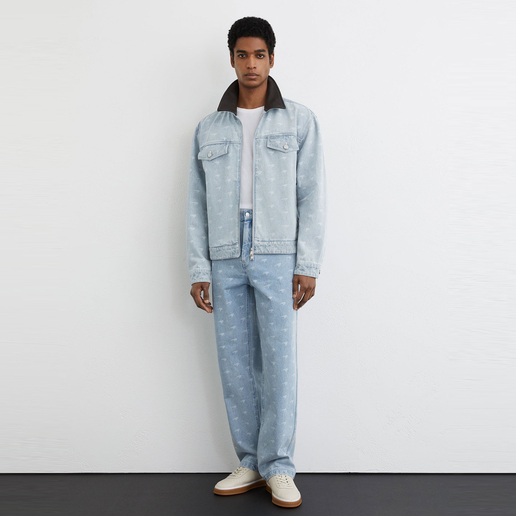 Reiss Vortex Denim Jacket softblue | McLaren Racing | Official Store