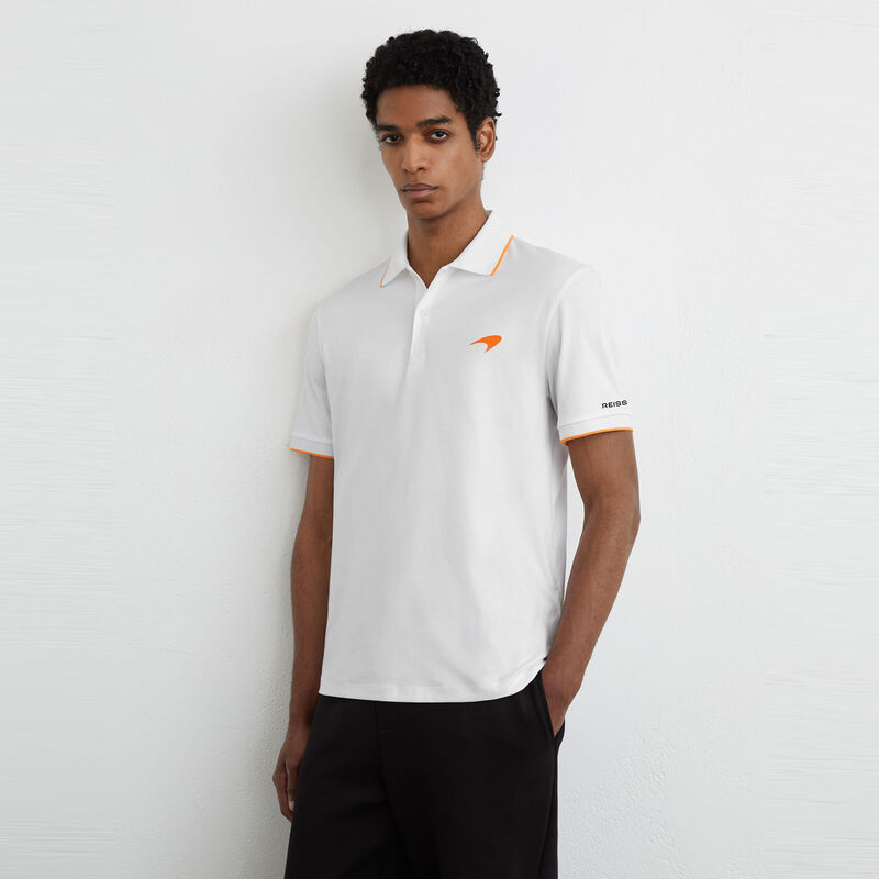 MCL LS MENS CRYPTO SS POLO - White