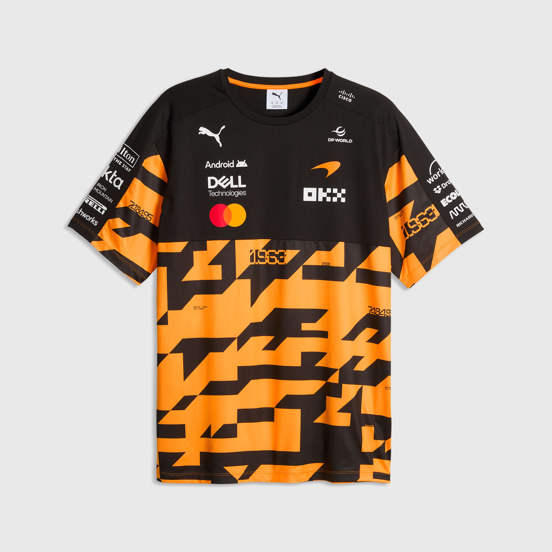 PUMA 2026 Team 1000th GP T-shirt papaya | McLaren Racing