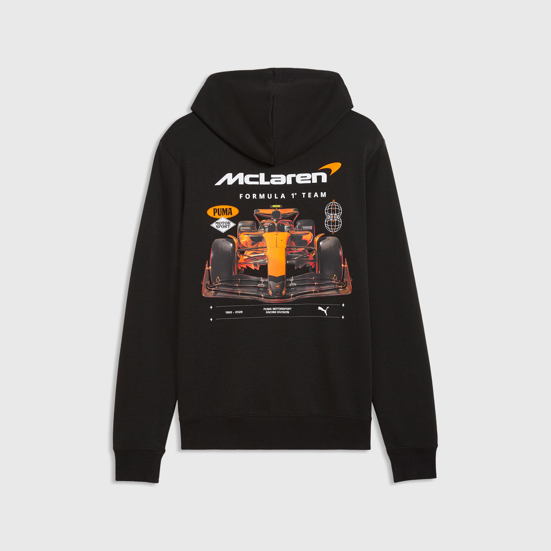 PUMA Graphic Hoodie pumablack | McLaren Racing | Official Store