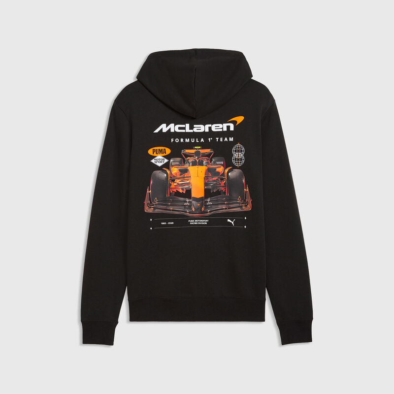 ML LS Graphic Hoodie - Puma Black