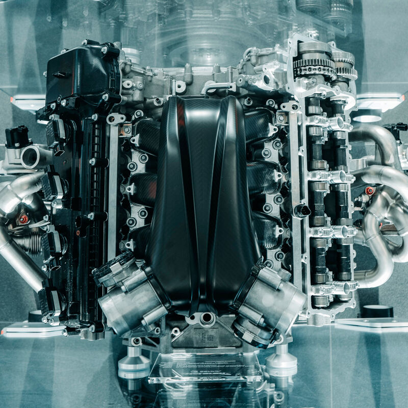Senna Engine McLaren Senna Test Engine grey | McLaren Racing | Official Store