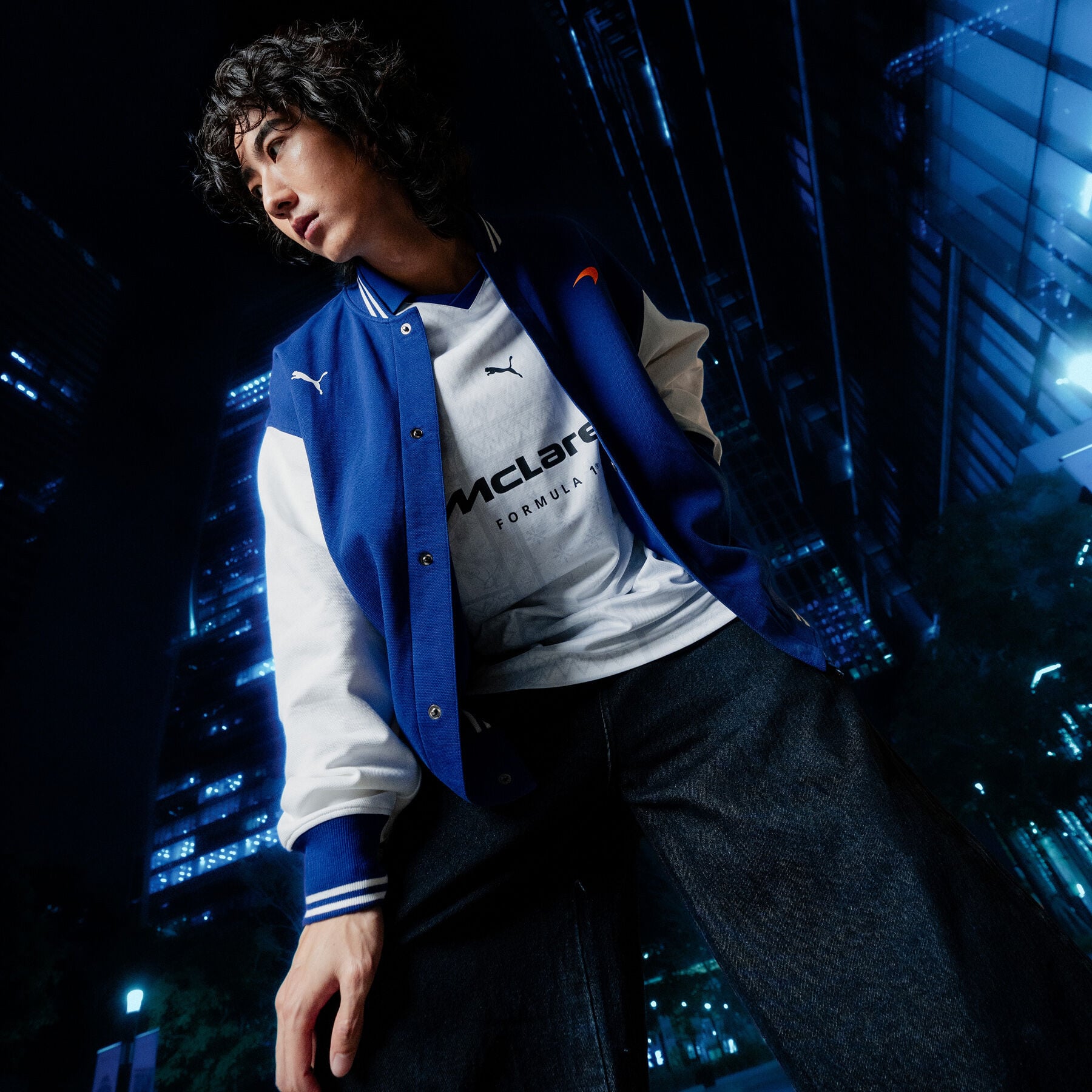 2026 Team Singapore Track Jacket Men midnightindigo | McLaren