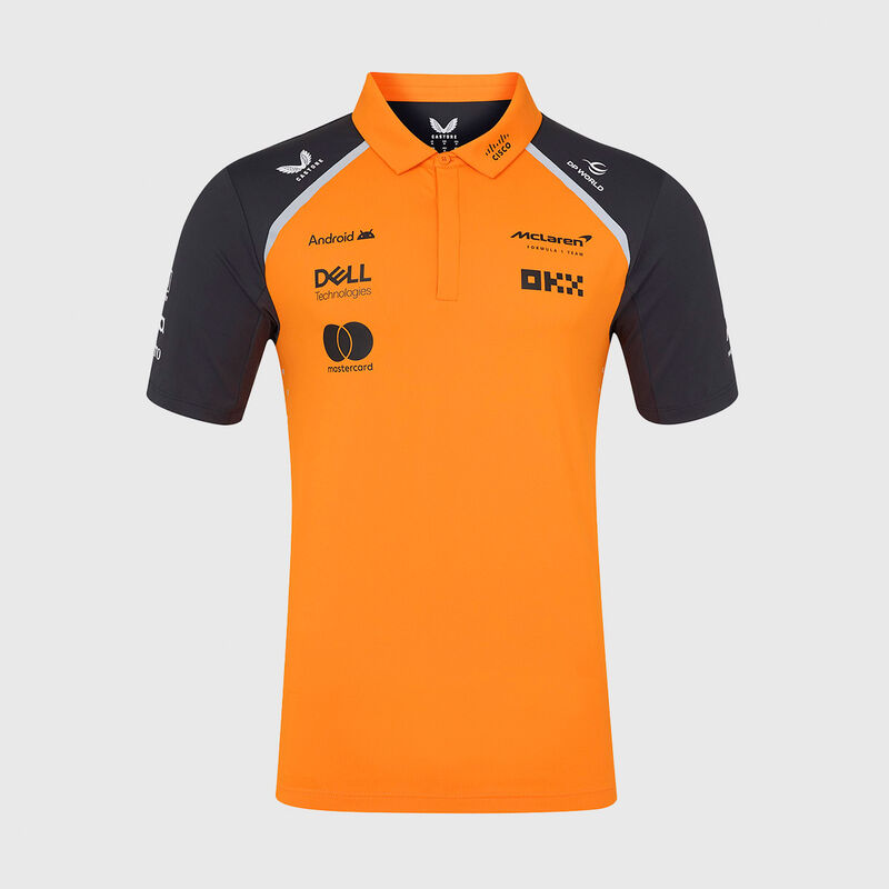 MCL RP MENS TEAM POLO SHIRT - orange