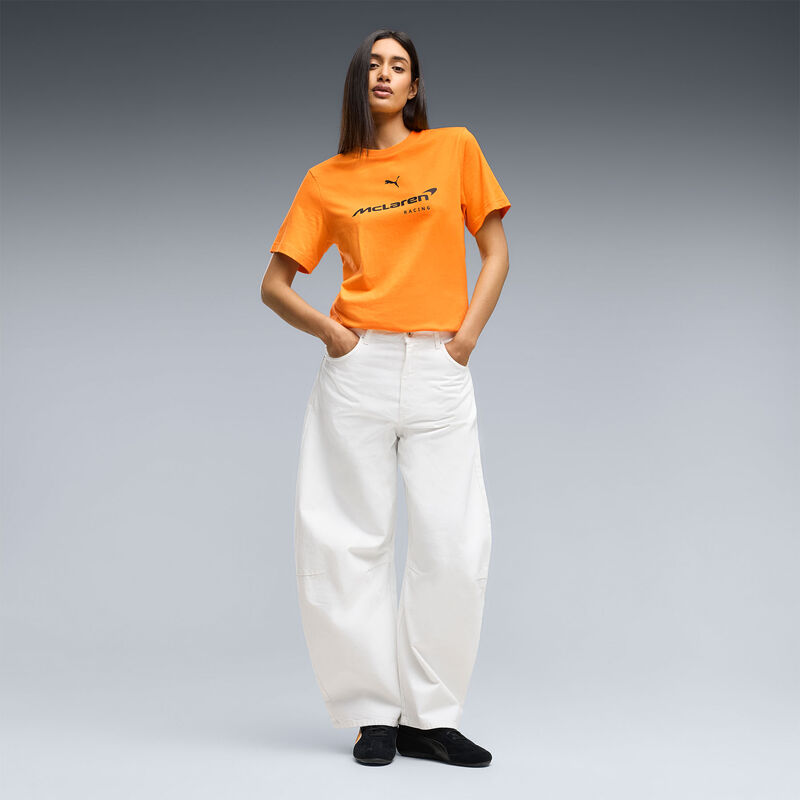 ML FW Large Logo Tee - orange