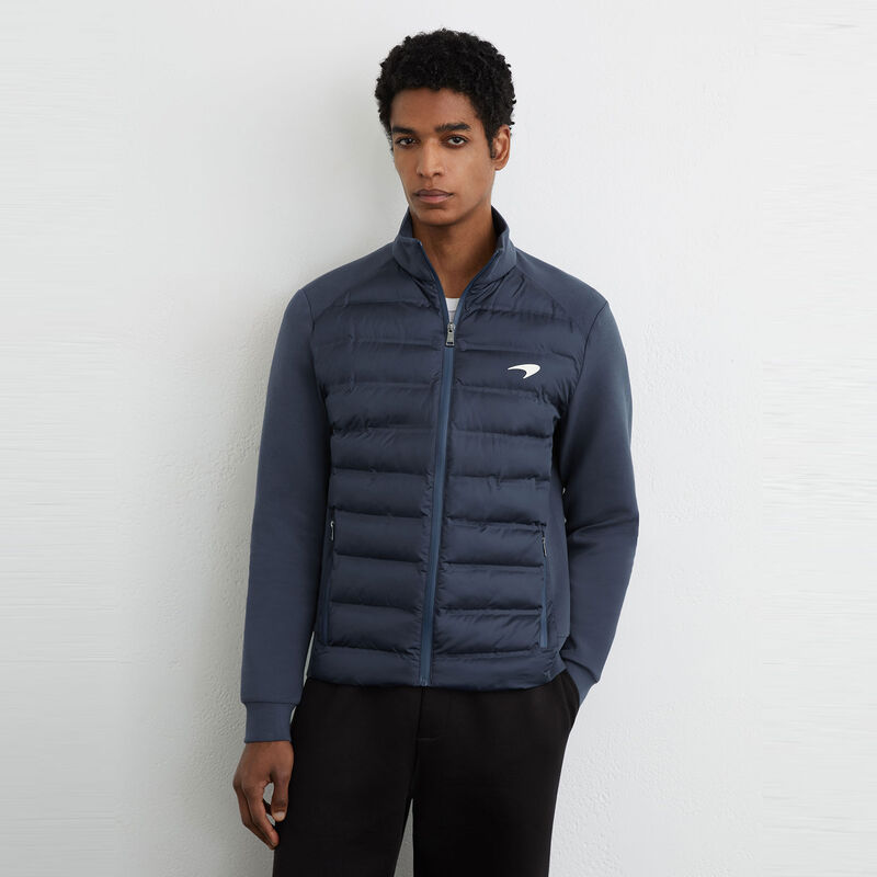 MCL LS MENS MAYER QUILTED JACKET - Airforce Blue