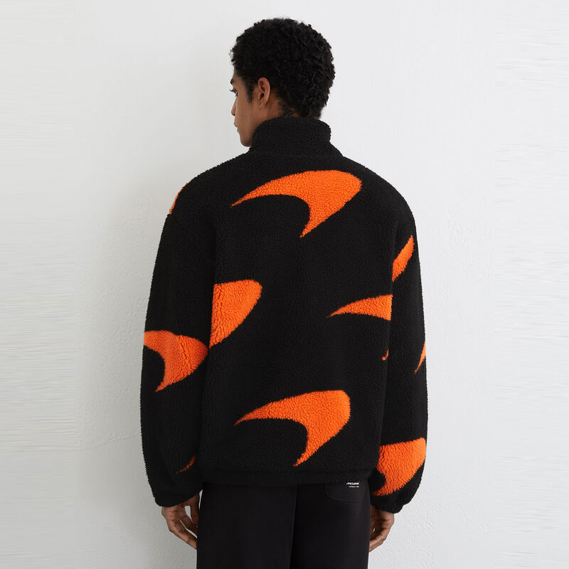 MCL LS MENS KING FLEECE JACKET - Black