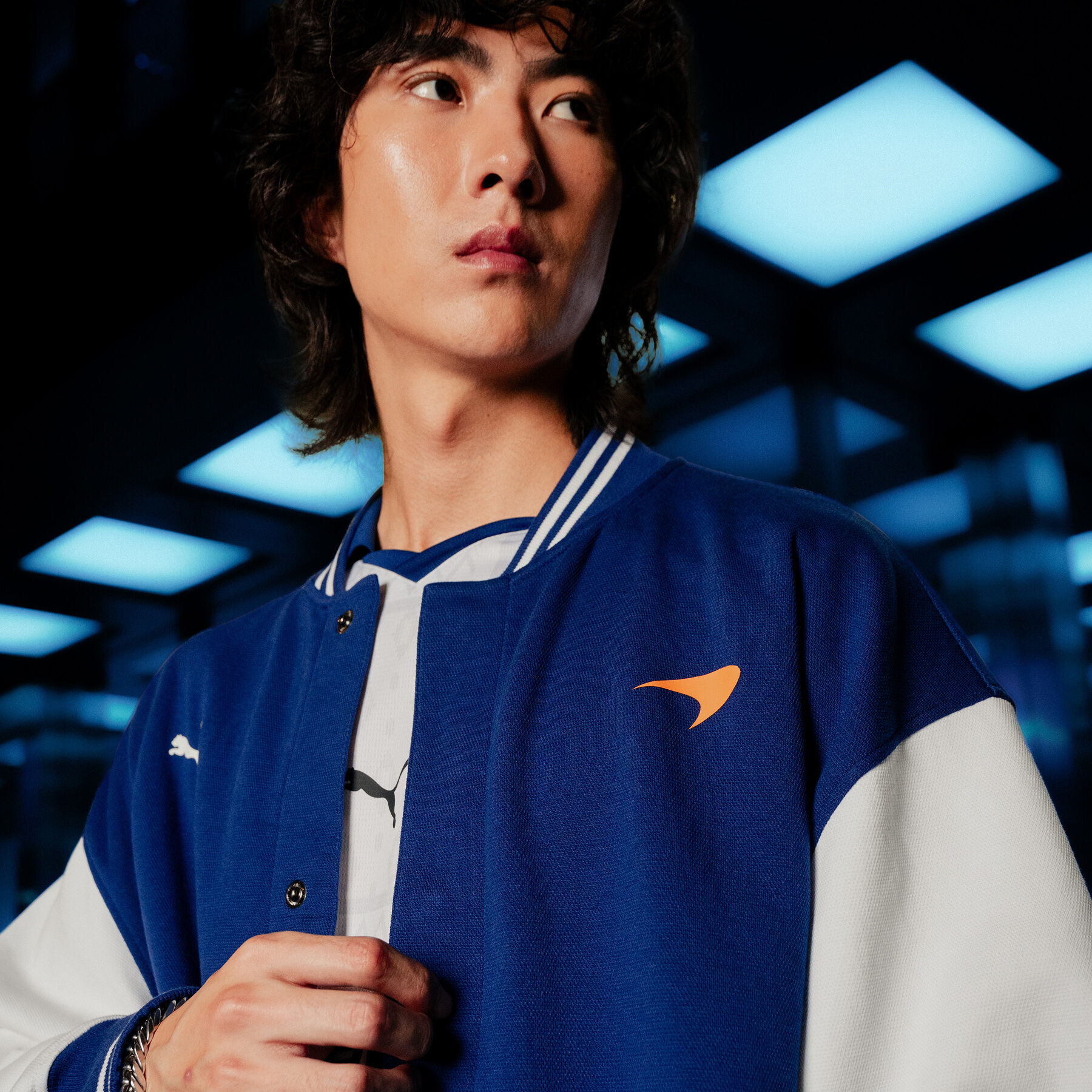 2026 Team Singapore Track Jacket Men midnightindigo | McLaren