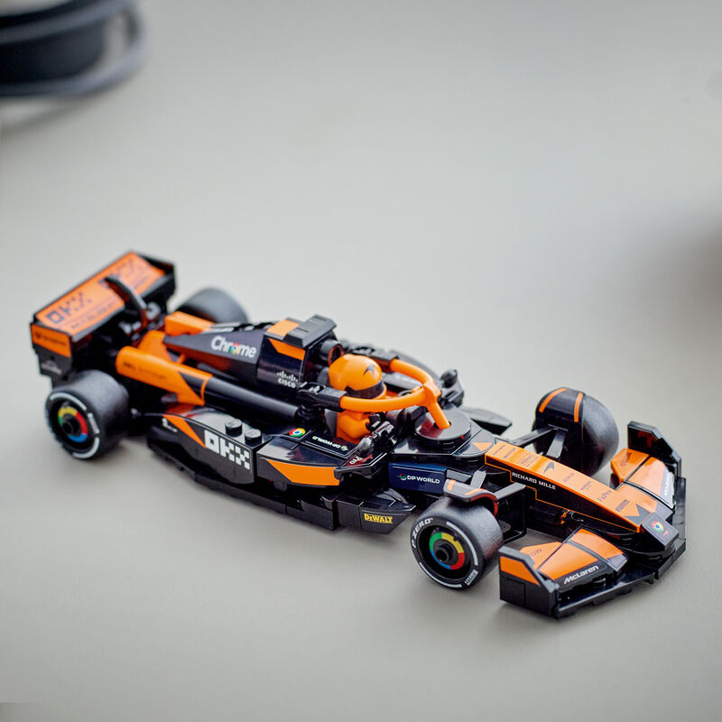 MCL SPEED CHAMPIONS LEGO SET - orange