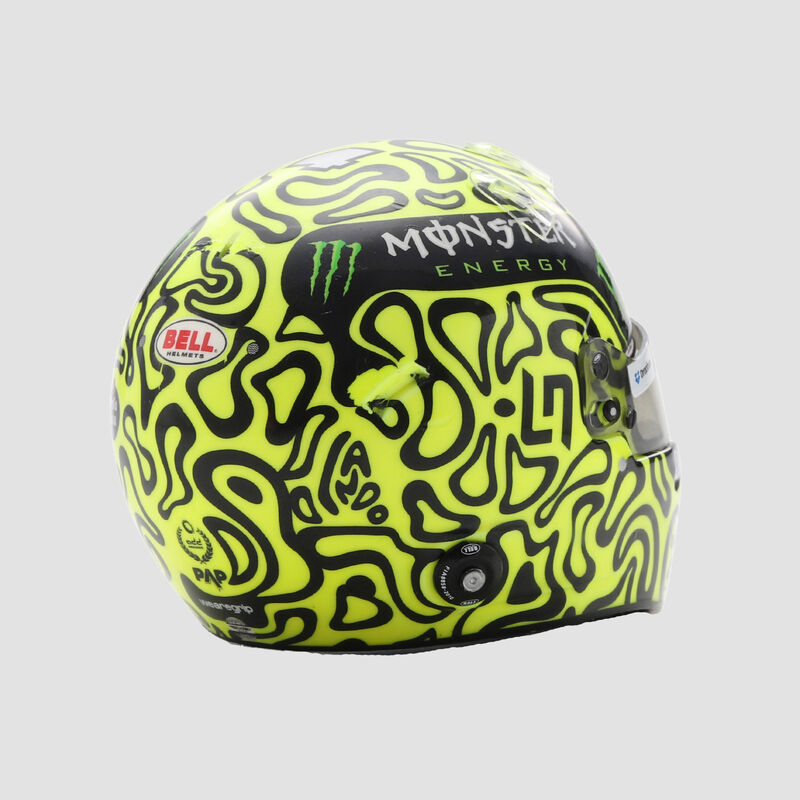 MCL LN 2025 1:5 SCALE HELMET - Yellow