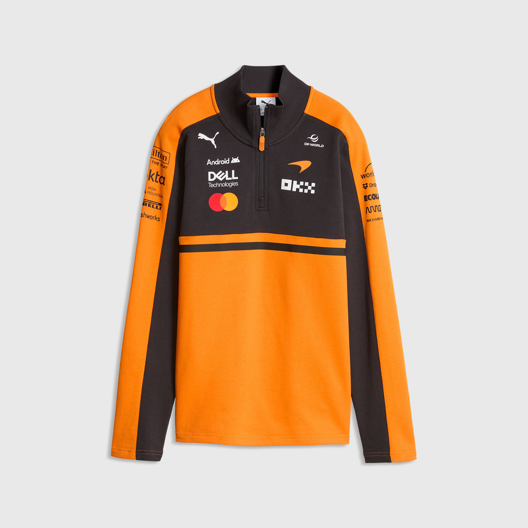 PUMA Women's 2026 Team Half-Zip Sweater papaya | McLaren Racing