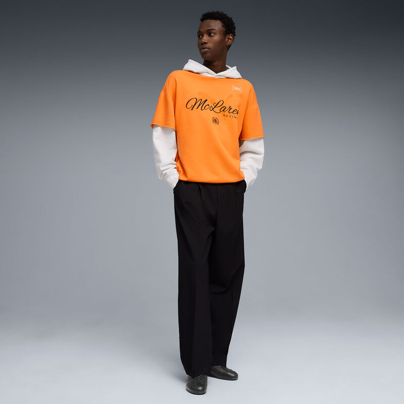 ML LS Racing Hoodie - Papaya