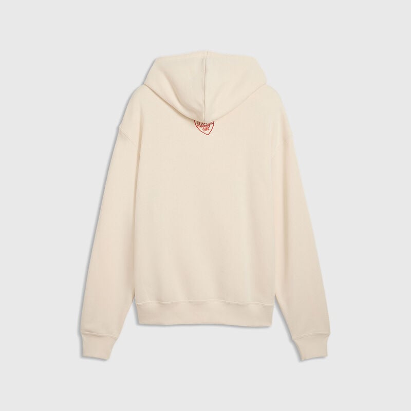 ML LS James Hunt Graphic Hoodie - Alpine Snow