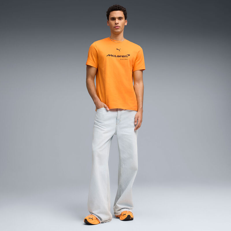 ML FW Large Logo Tee - orange