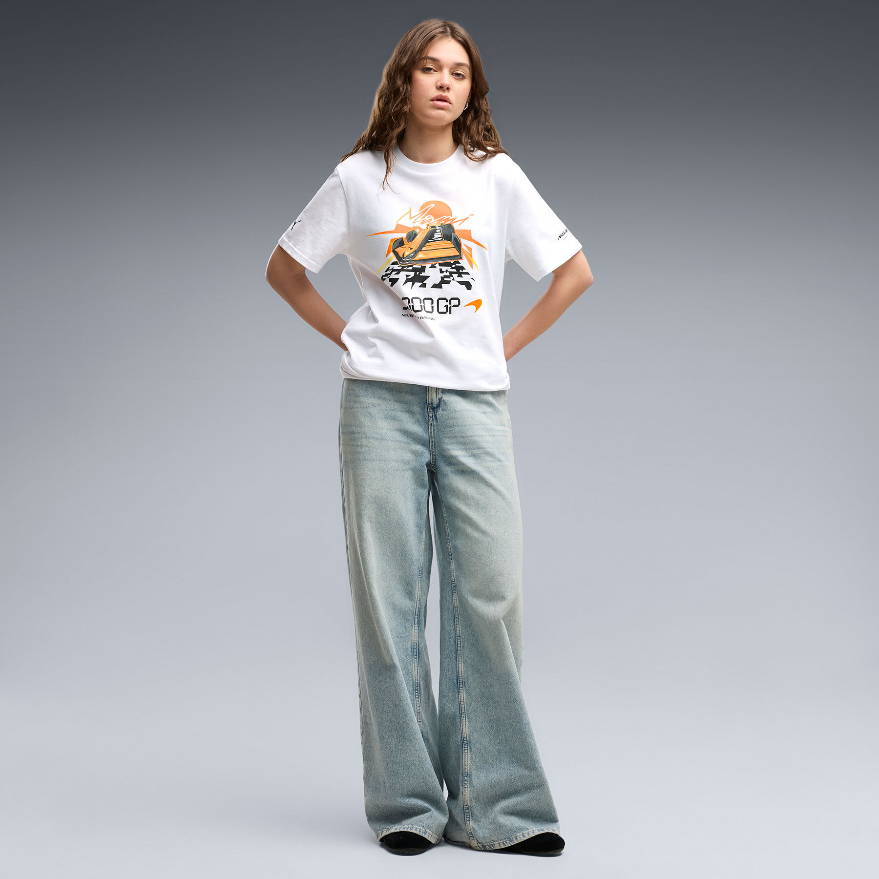 PUMA 2026 1000th GP Miami T-shirt pumawhite | McLaren Racing