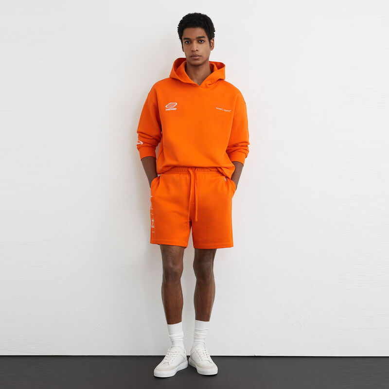 MCL LS MENS ROWAN HOODIE - Papaya Orange