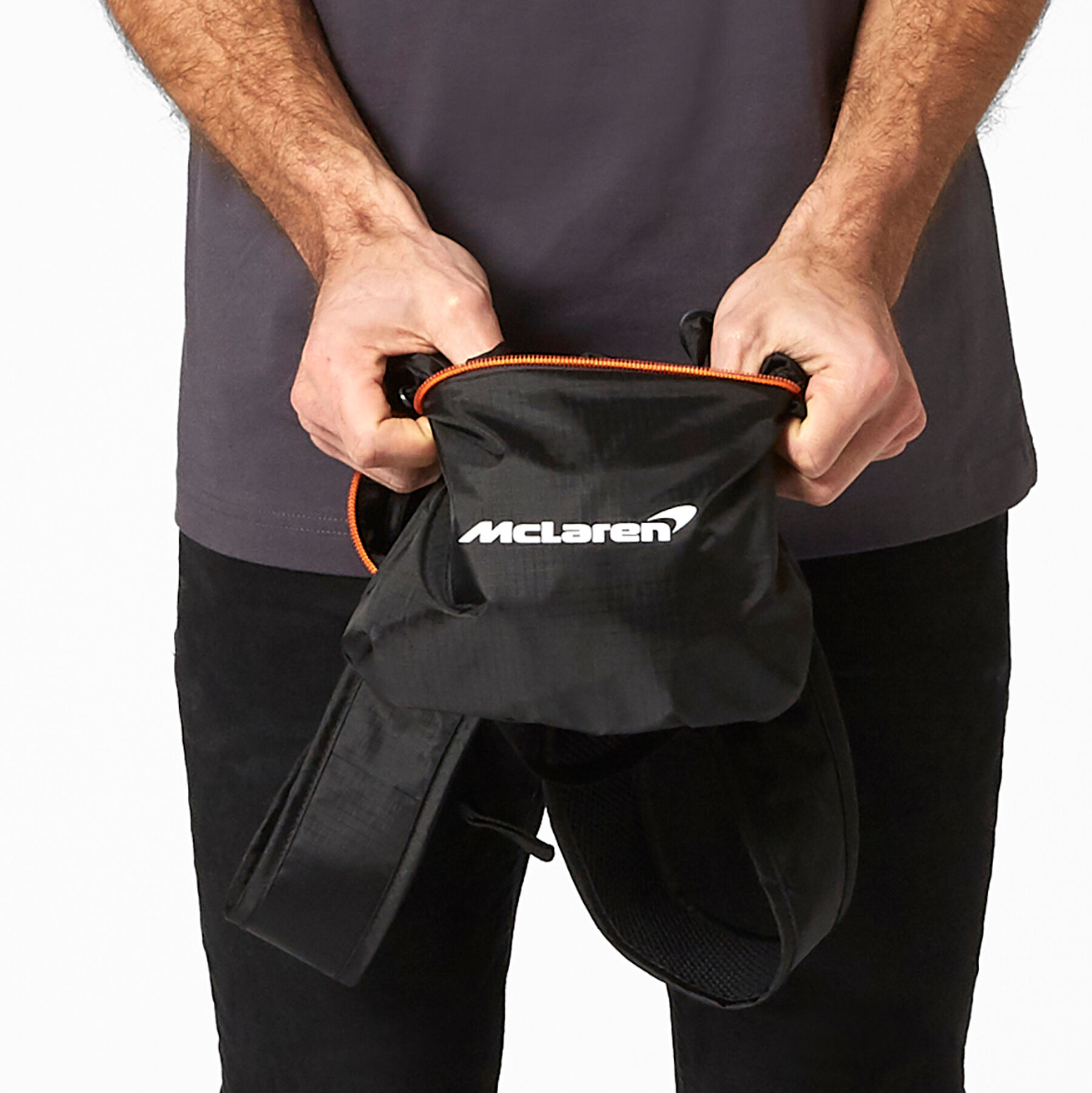Packable Backpack black | McLaren Racing | Official Store