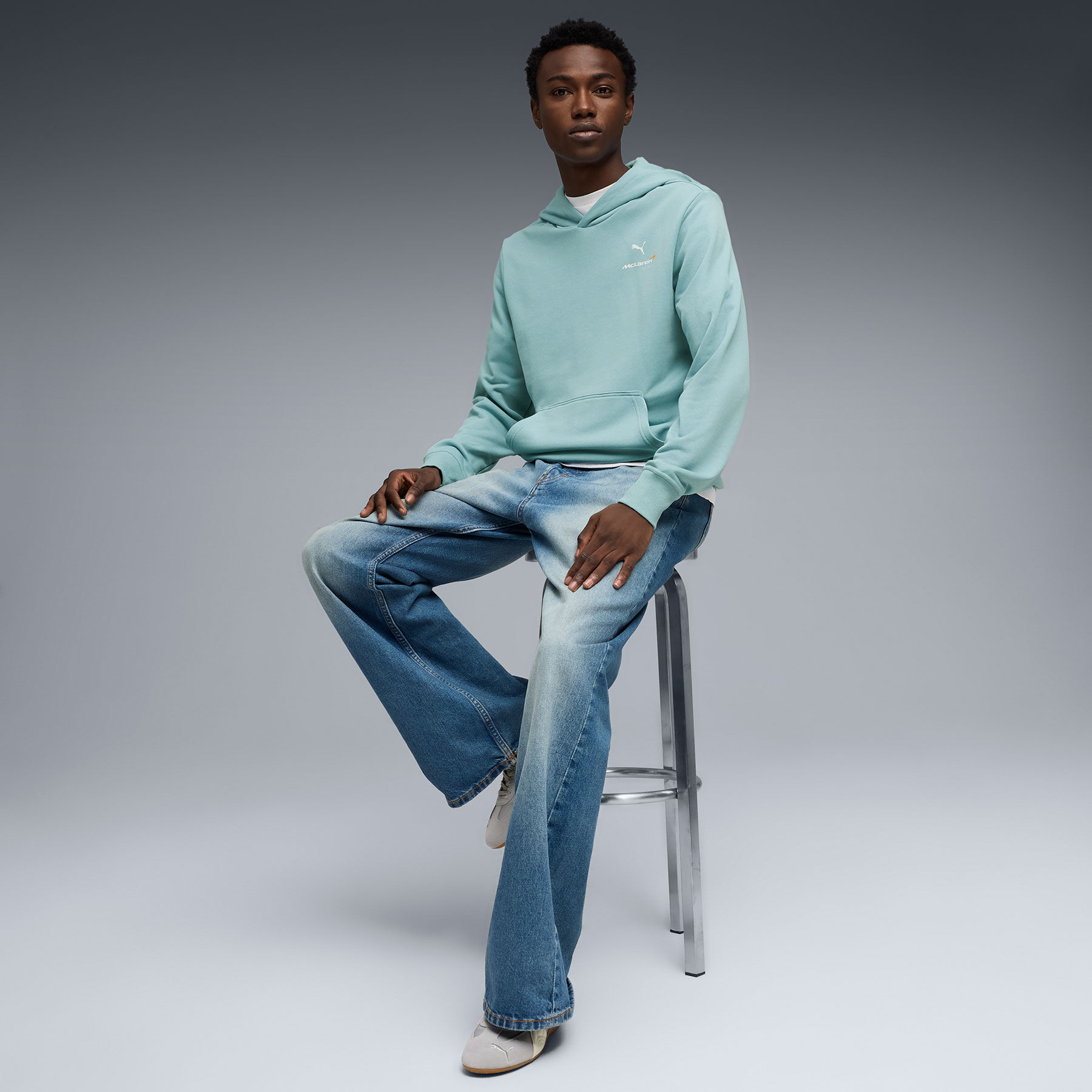 PUMA Essentials Hoodie seafoam | McLaren Racing | Official Store
