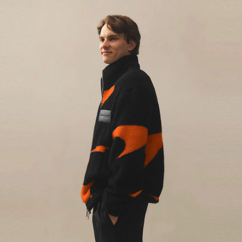 MCL LS MENS KING FLEECE JACKET - Black