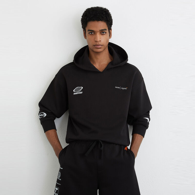 MCL LS MENS ROWAN HOODIE - Washed Black