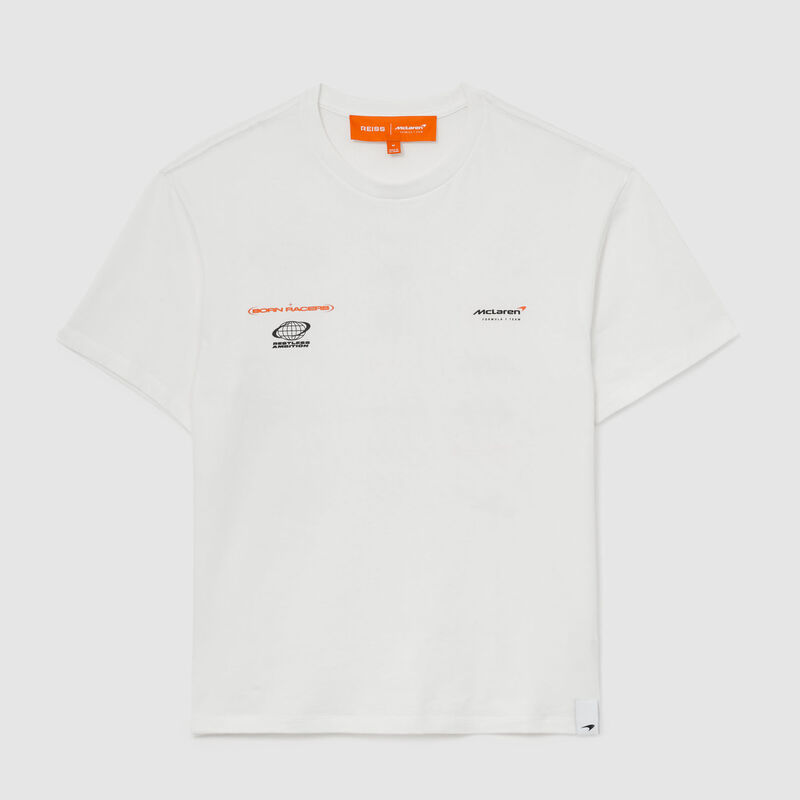 MCL LS MENS NOX PRINTED TEE - White