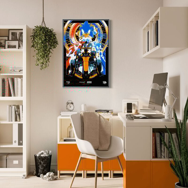 MCL FW SONIC 1000TH GP POSTER - Papaya