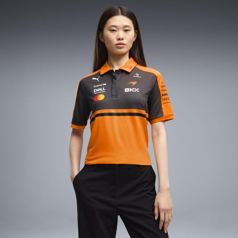 McLaren RP WMNs Polo - Papaya