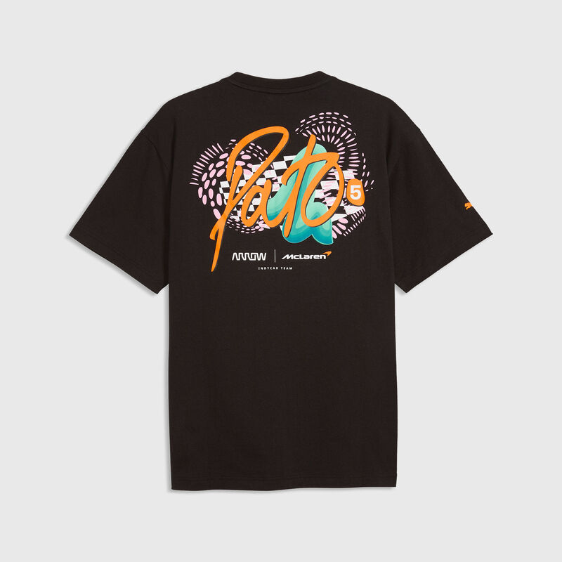 ML LS IndyCar Pato Graphic Tee 2 - PUMA Black