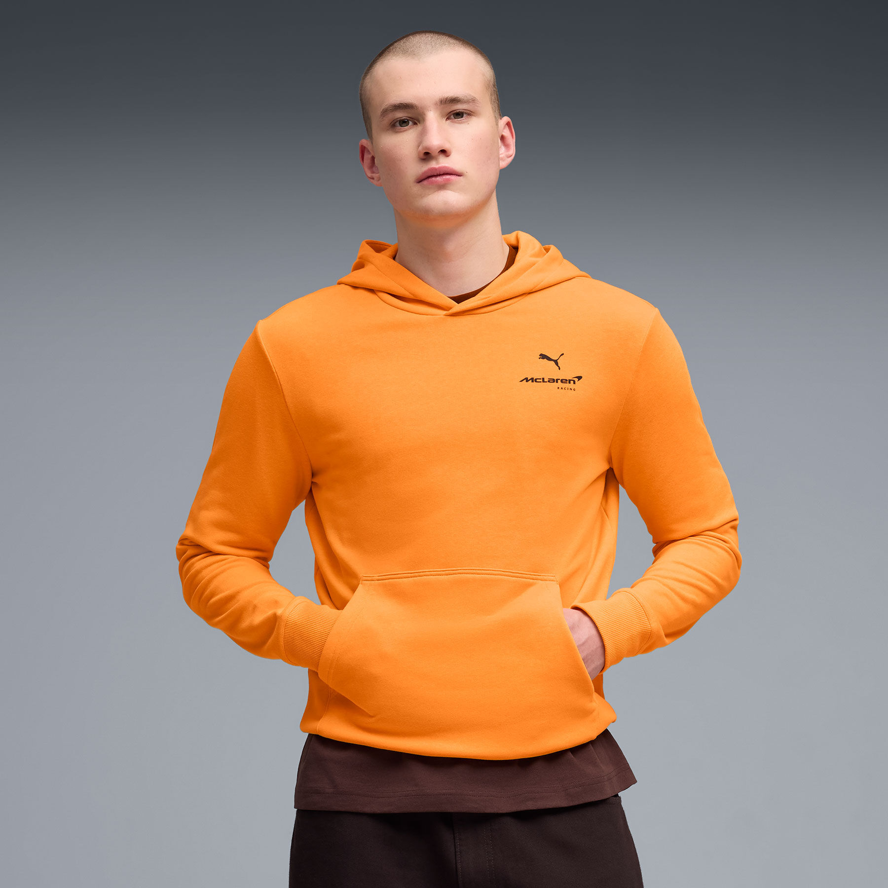 PUMA Essentials Hoodie orange | McLaren Racing | Official Store