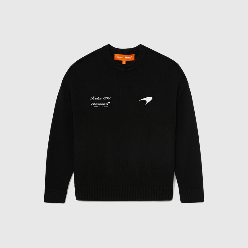 MCL LS MENS MADDOX MERINO JUMPER - Black