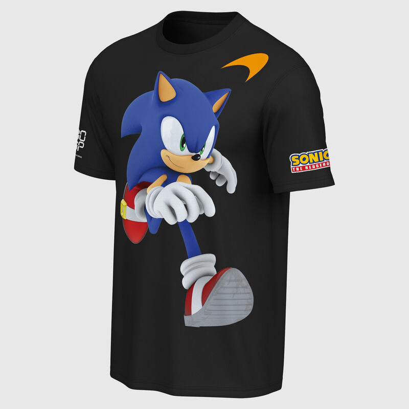 MCL FW MENS SONIC 1000TH GP SS TEE - Black