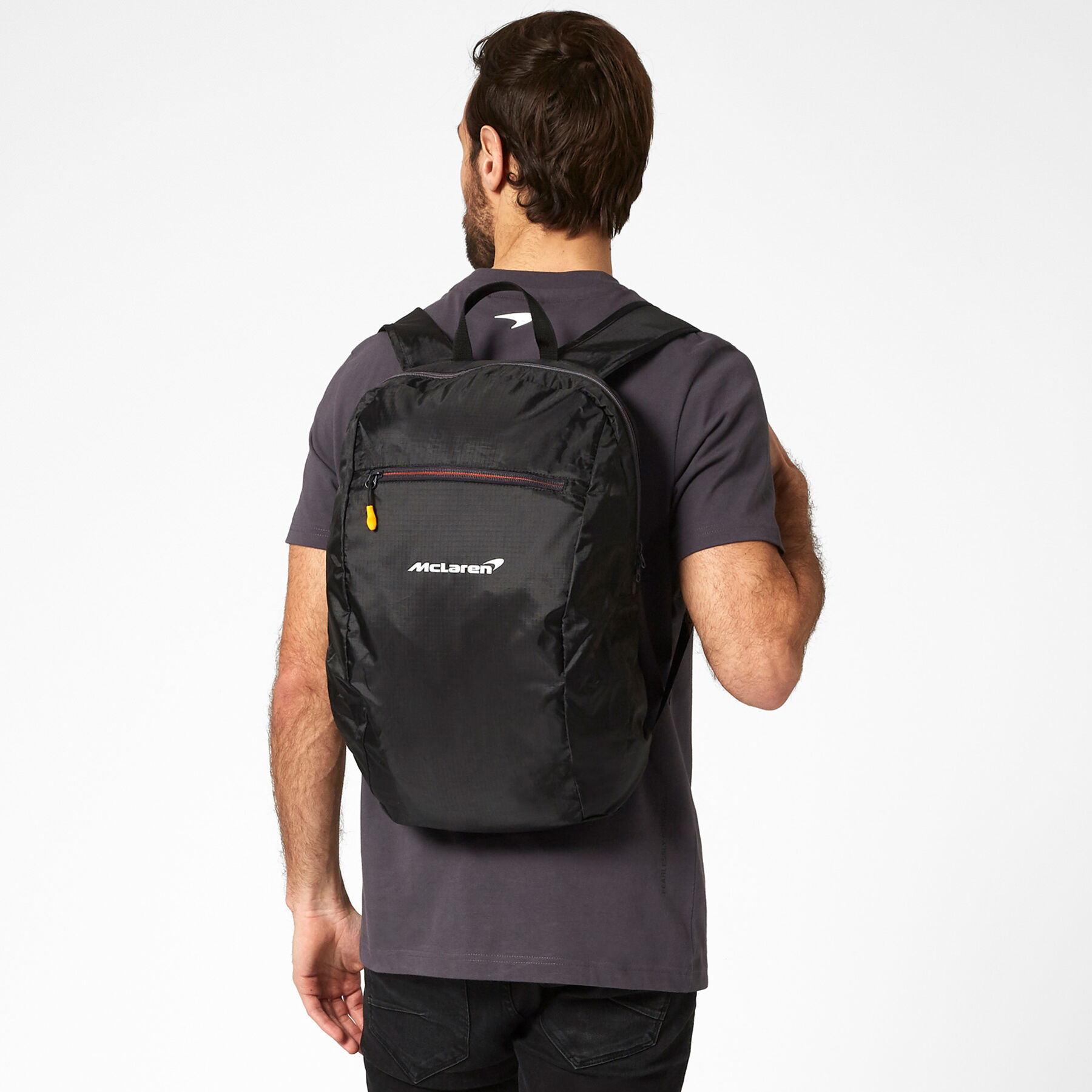 Packable Backpack black | McLaren Racing | Official Store