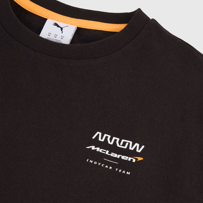 ML LS IndyCar Pato Graphic Tee 2 - PUMA Black