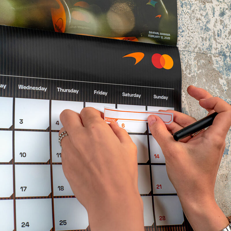 MCL FW 2027 CALENDAR - Orange