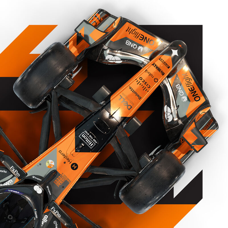 1000th GP Monaco Special Livery Poster - Multicolour