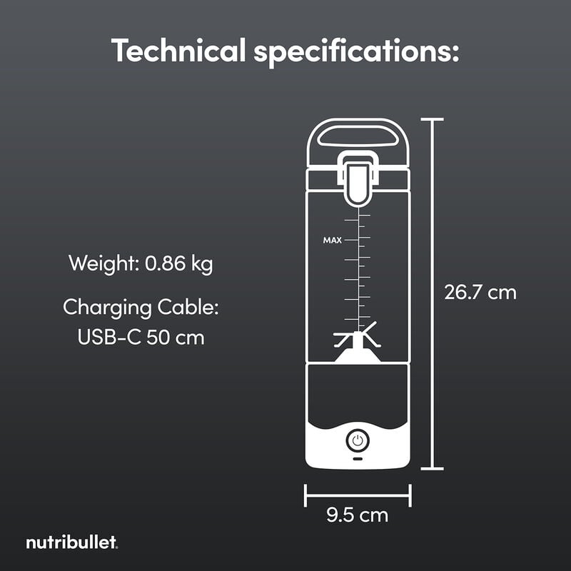 Nutribullet Portable Blender - Black